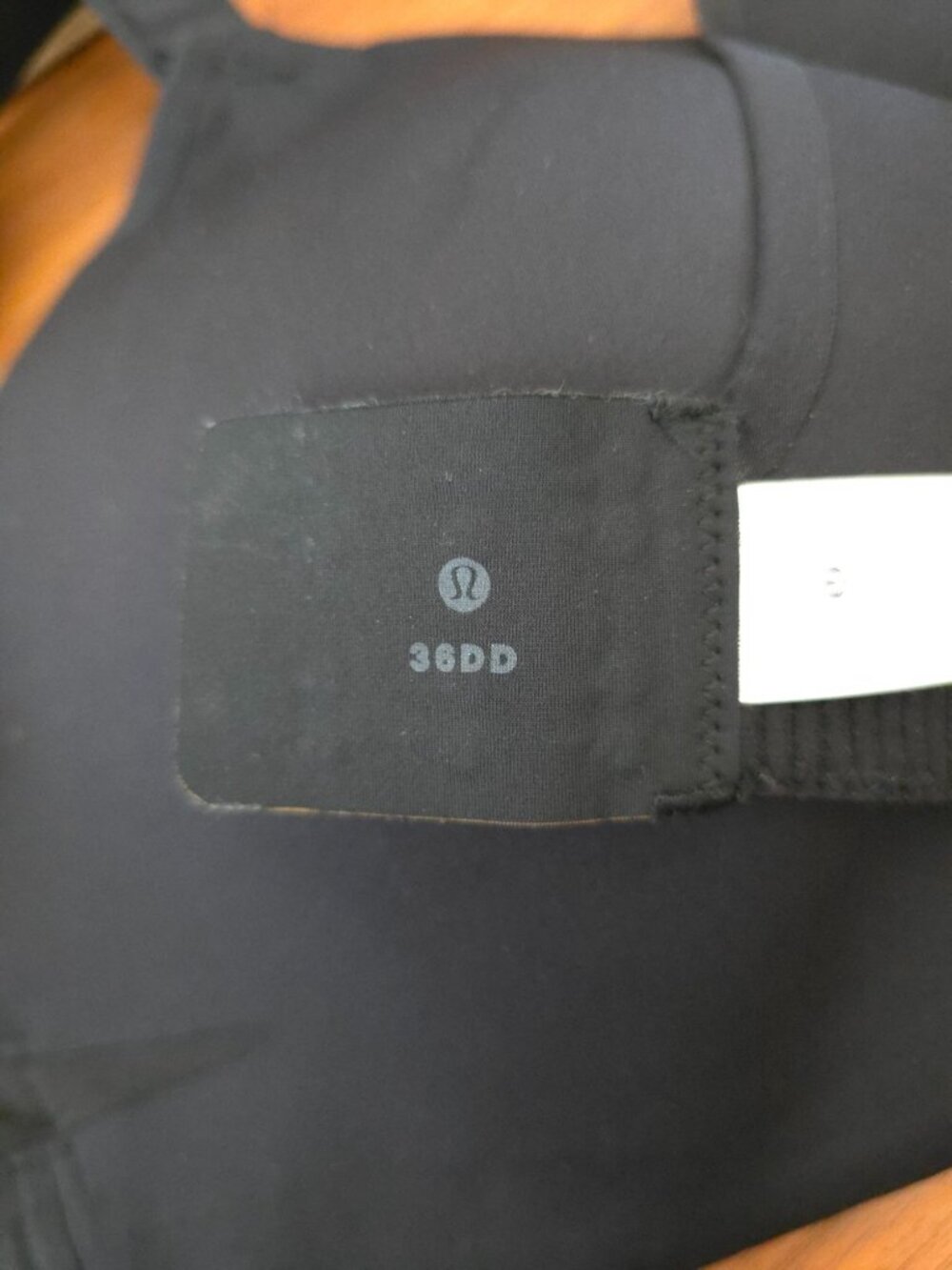 Lululemon Swift Speed Black High Support Bra Sz 36DD - Picture 8 of 9